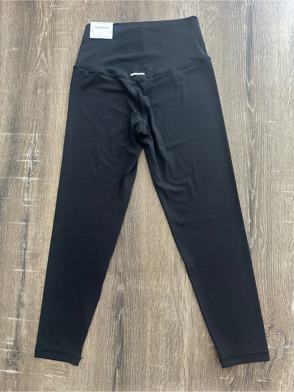 aerie - Black 7/8 Feel Free Leggings - High Rise - Cropped - Size M - NWT - Picture 3 of 8